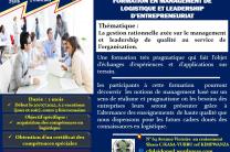 FORMATION EN MANAGEMENT DE LOGISTIQUE ET LEADERSHIP D'ENTREPRENEURIAT espace_etudiants